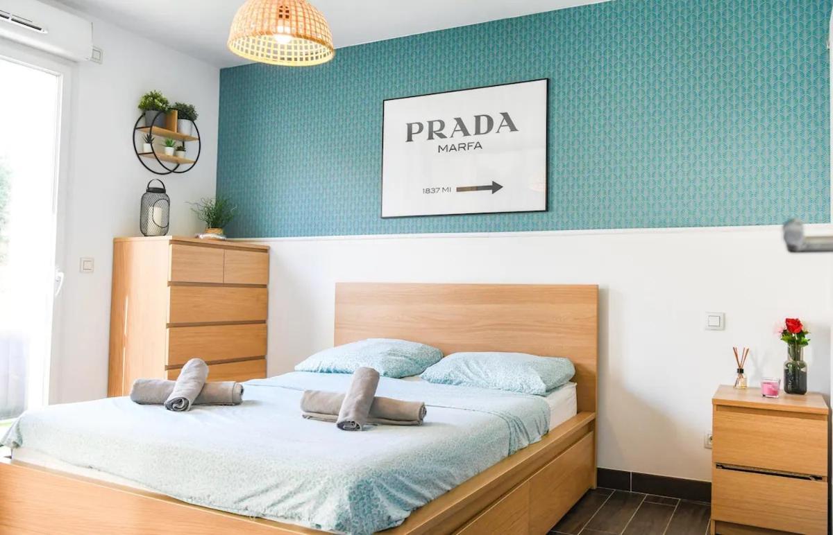 Superbe Appartement Avec Terrasse, Piscine & Parking Prive A Marseille Eksteriør bilde